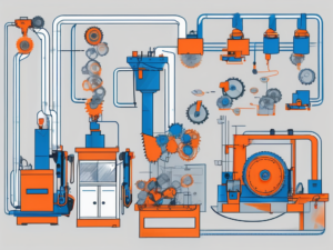 Various stages of a product lifecycle