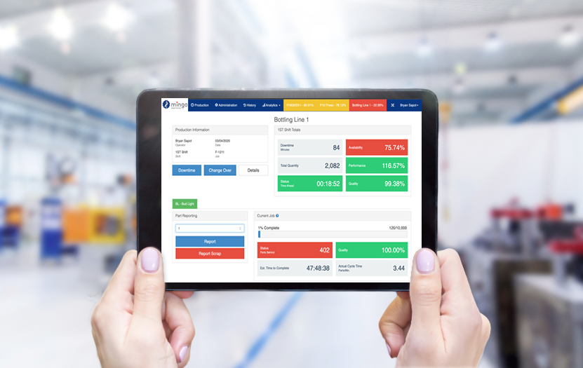 Production Monitoring Visibility on the Factory Floor