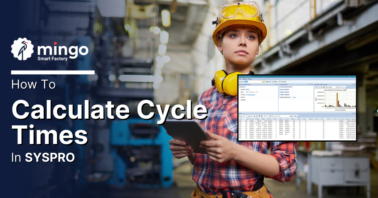 How to Calculate Cycle Time in SYSPRO