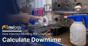injection molders calculate downtime