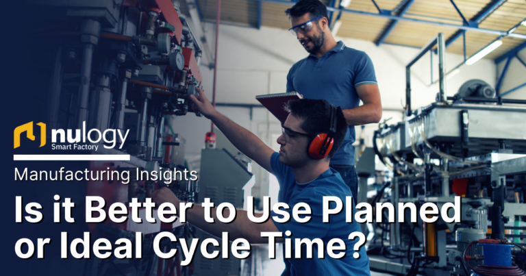 planned vs ideal cycle times